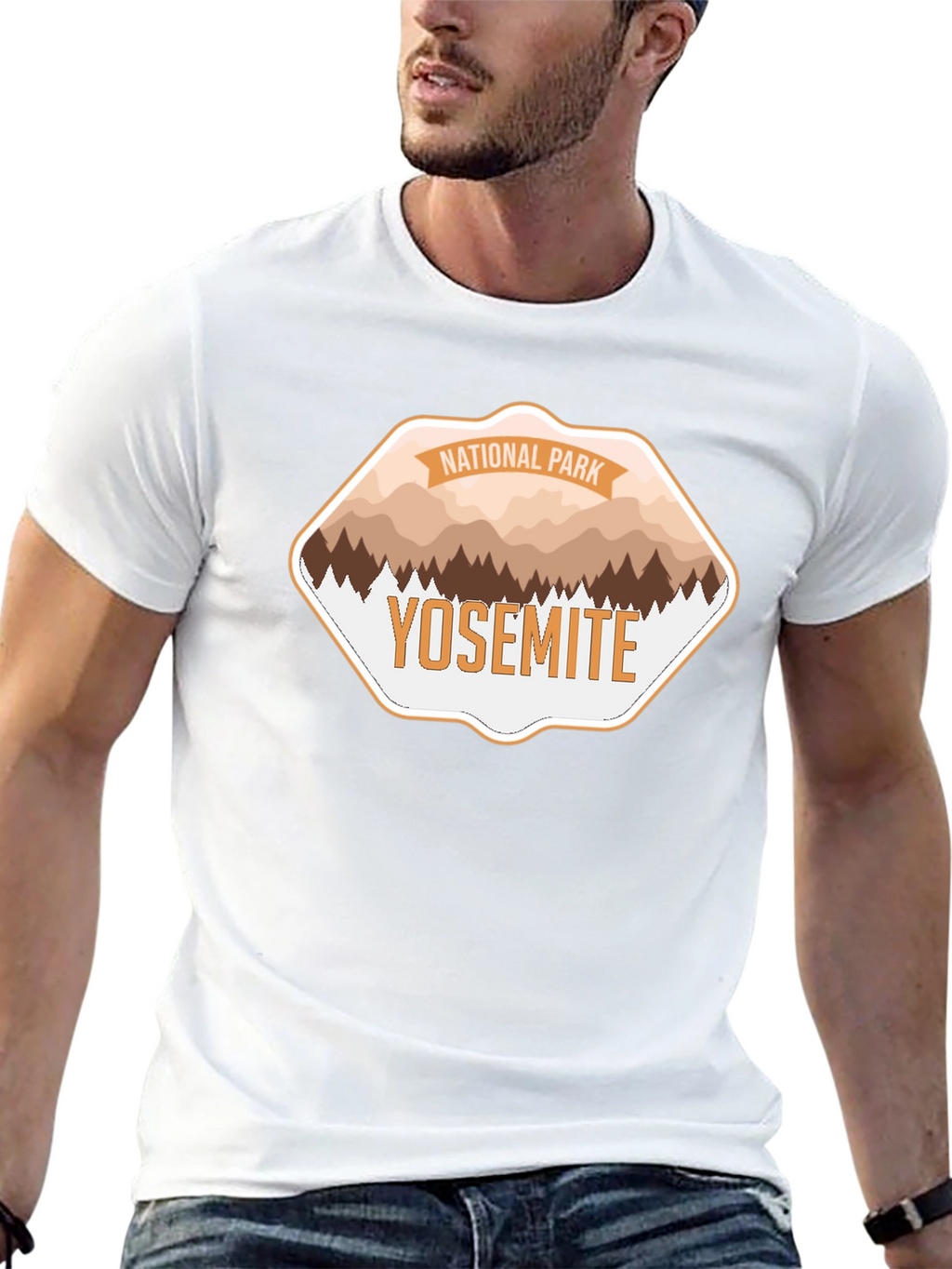 Yosemite National Park Graphic T-Shirt