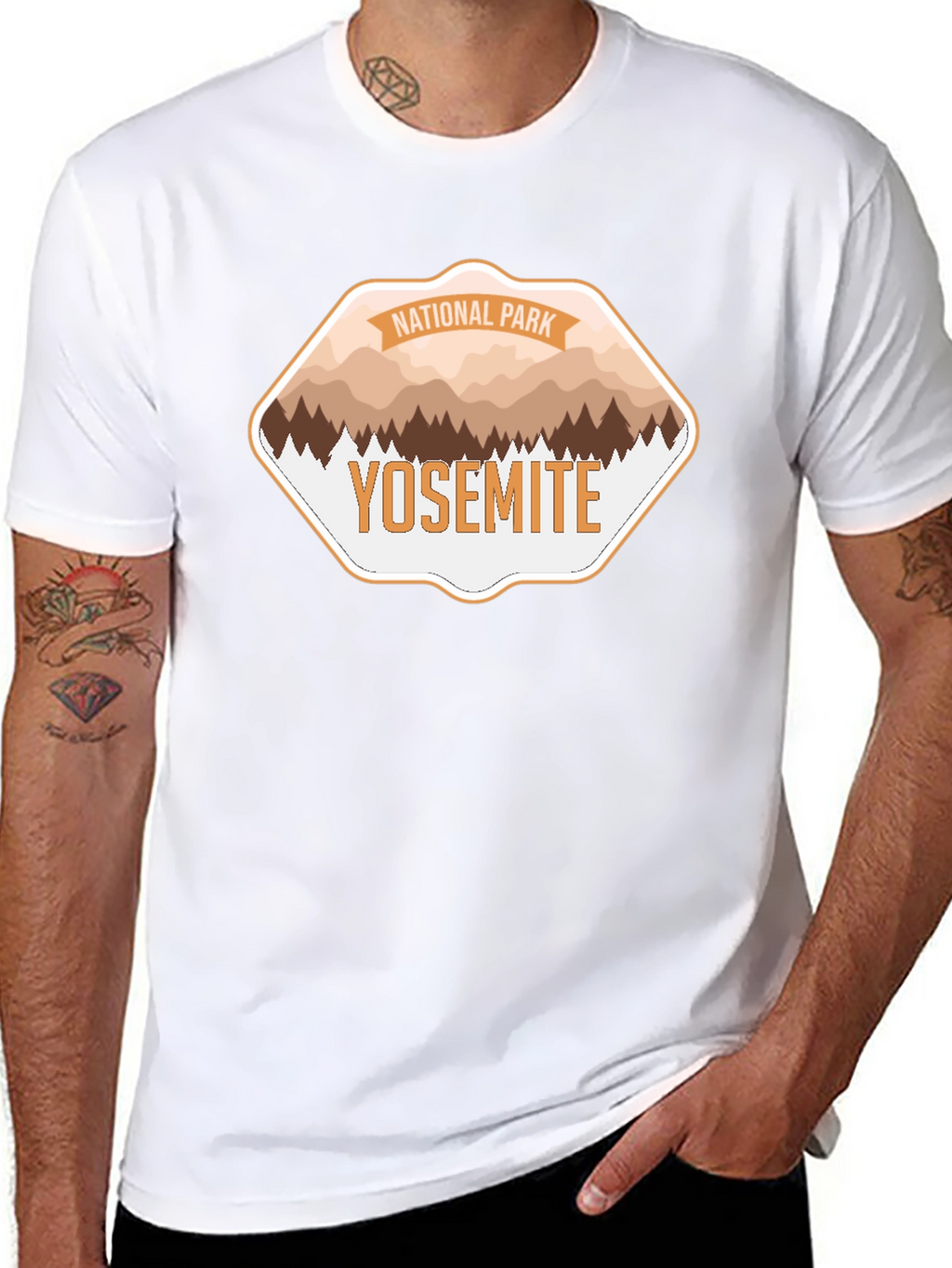 Yosemite National Park Graphic T-Shirt