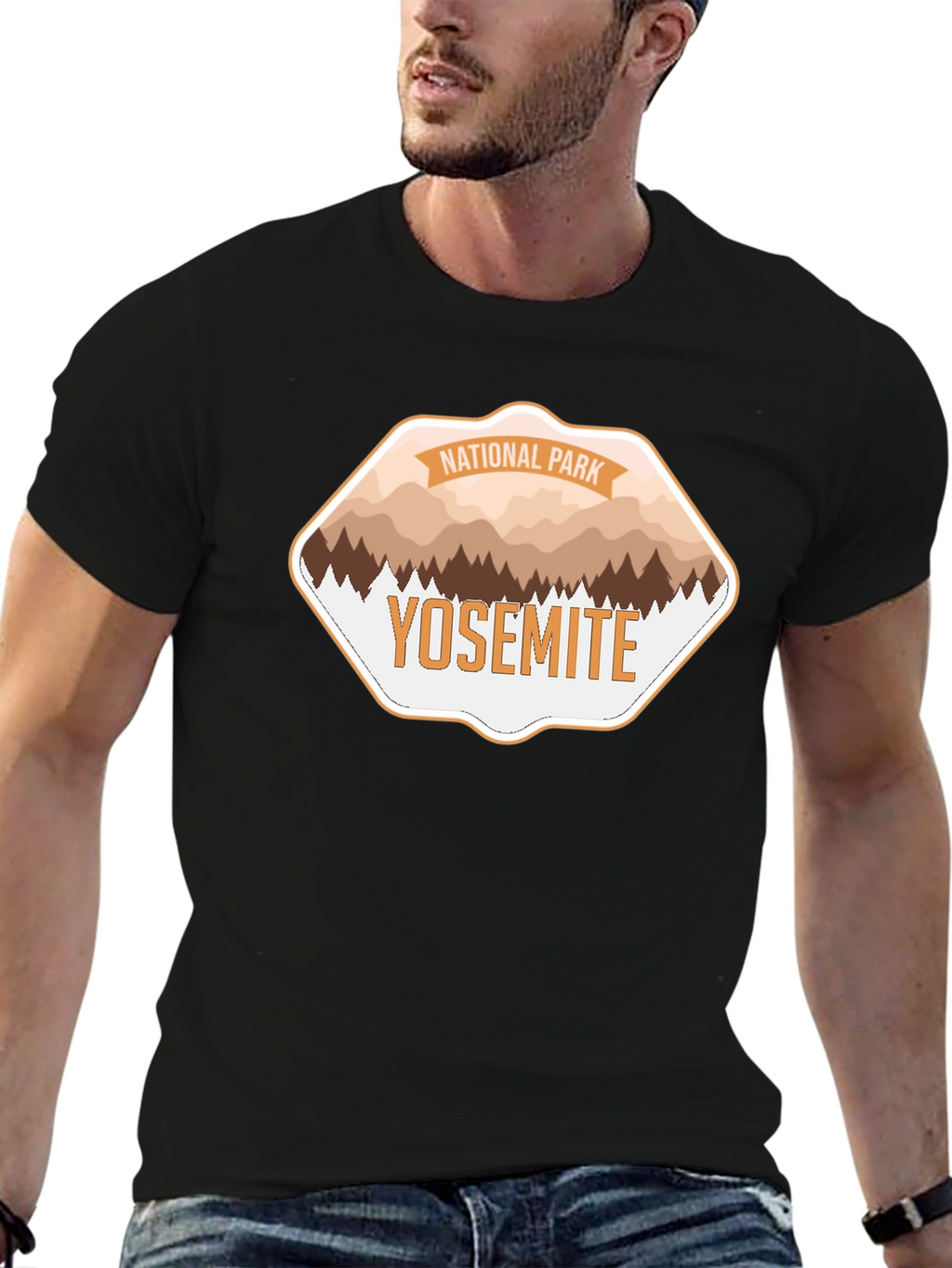 Yosemite National Park Graphic T-Shirt
