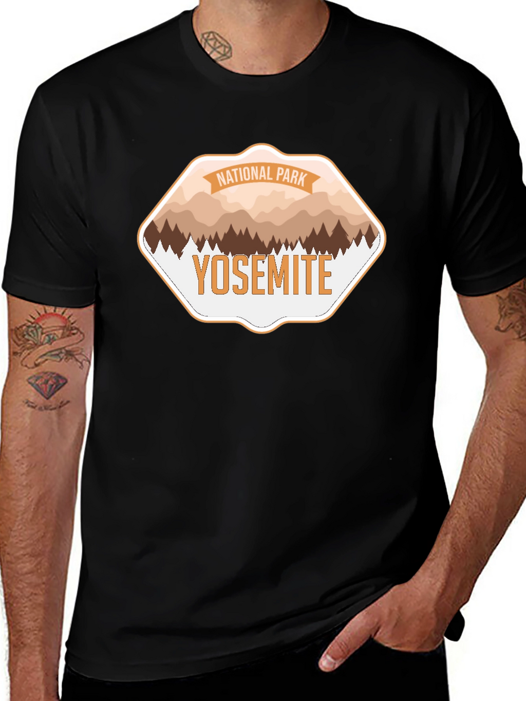 Yosemite National Park Graphic T-Shirt