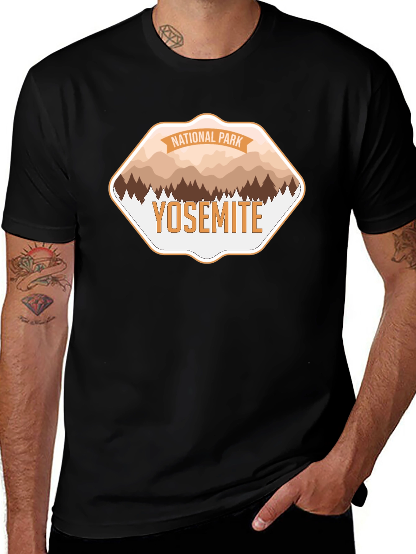 Yosemite National Park Graphic T-Shirt