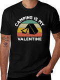 Camping is my Valentine T-Shirt