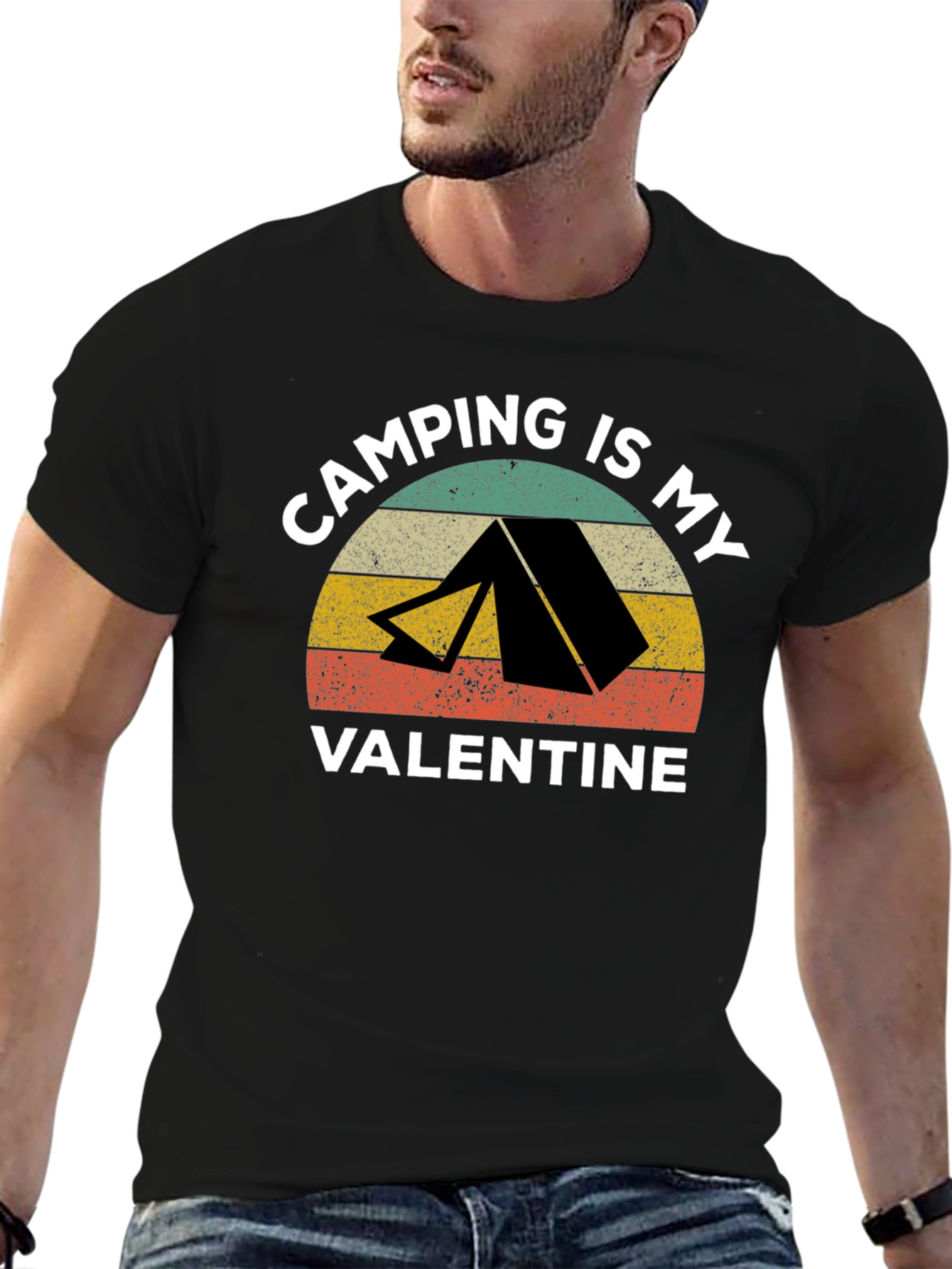 Camping is my Valentine T-Shirt