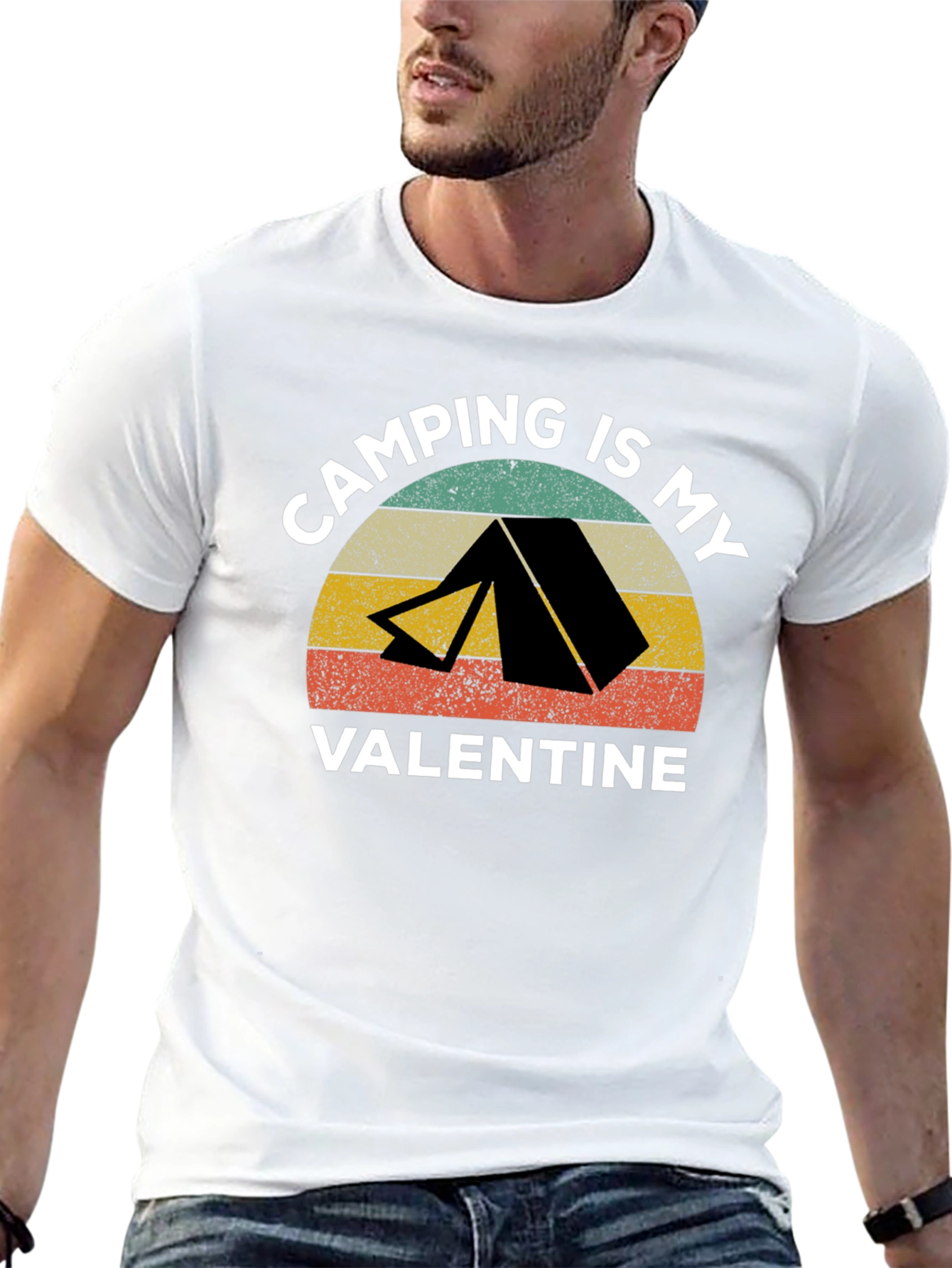 Camping is my Valentine T-Shirt