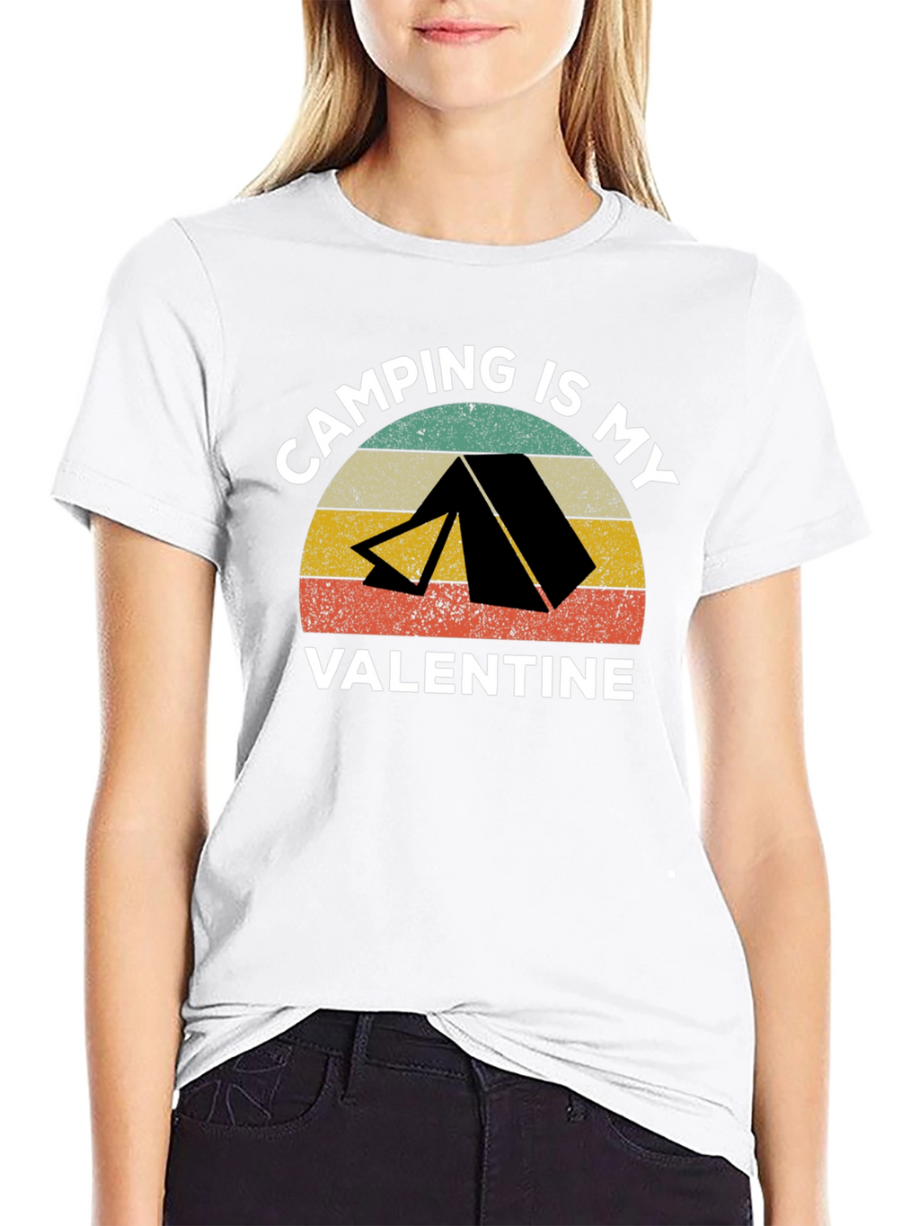 Camping is my Valentine T-Shirt
