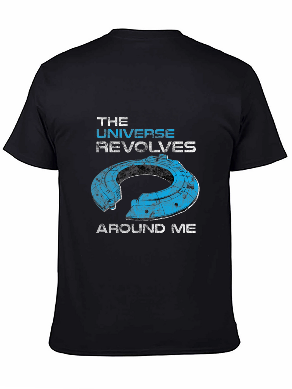 The Universe Revolves Around Me Graphic T-Shirt