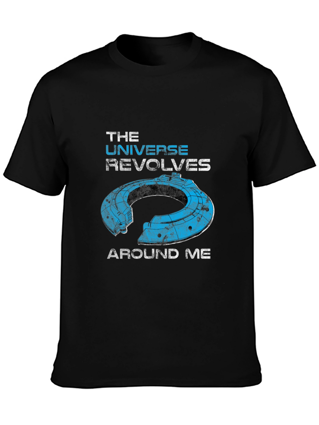 The Universe Revolves Around Me Graphic T-Shirt
