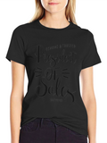 President of Sales Black T-Shirt