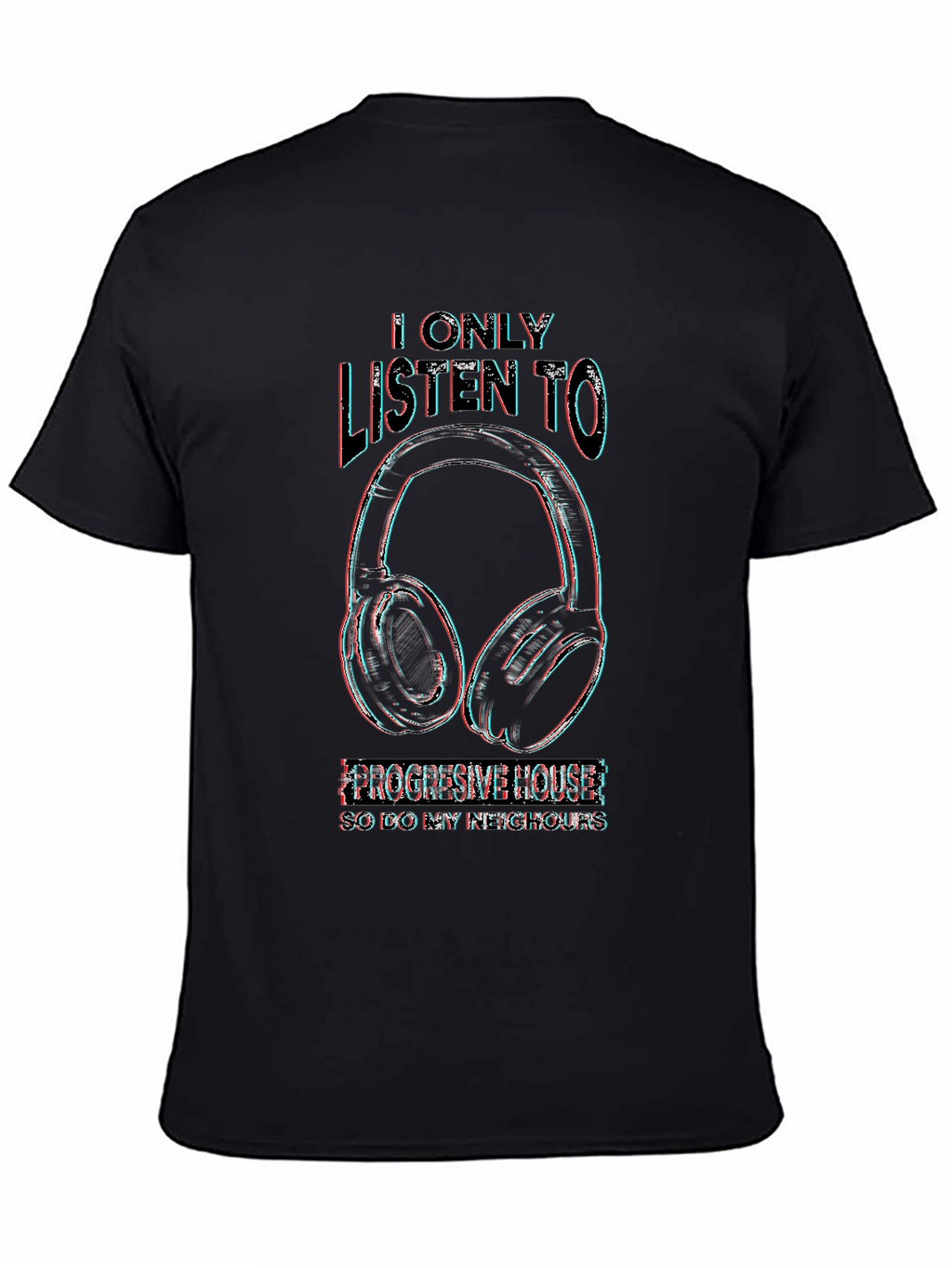 Progressive House Music Graphic T-Shirt