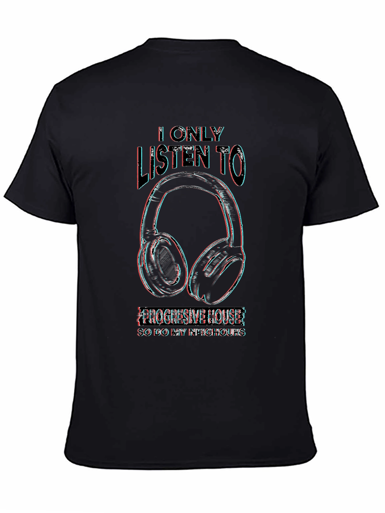 Progressive House Music Graphic T-Shirt