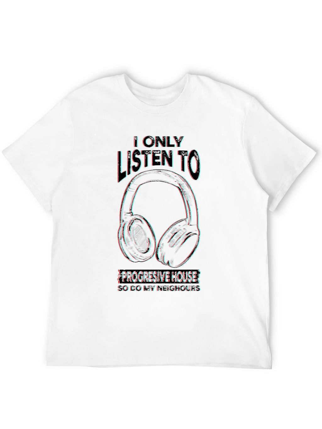 Progressive House Music Graphic T-Shirt
