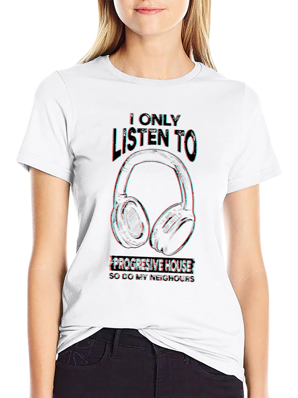 Progressive House Music Graphic T-Shirt