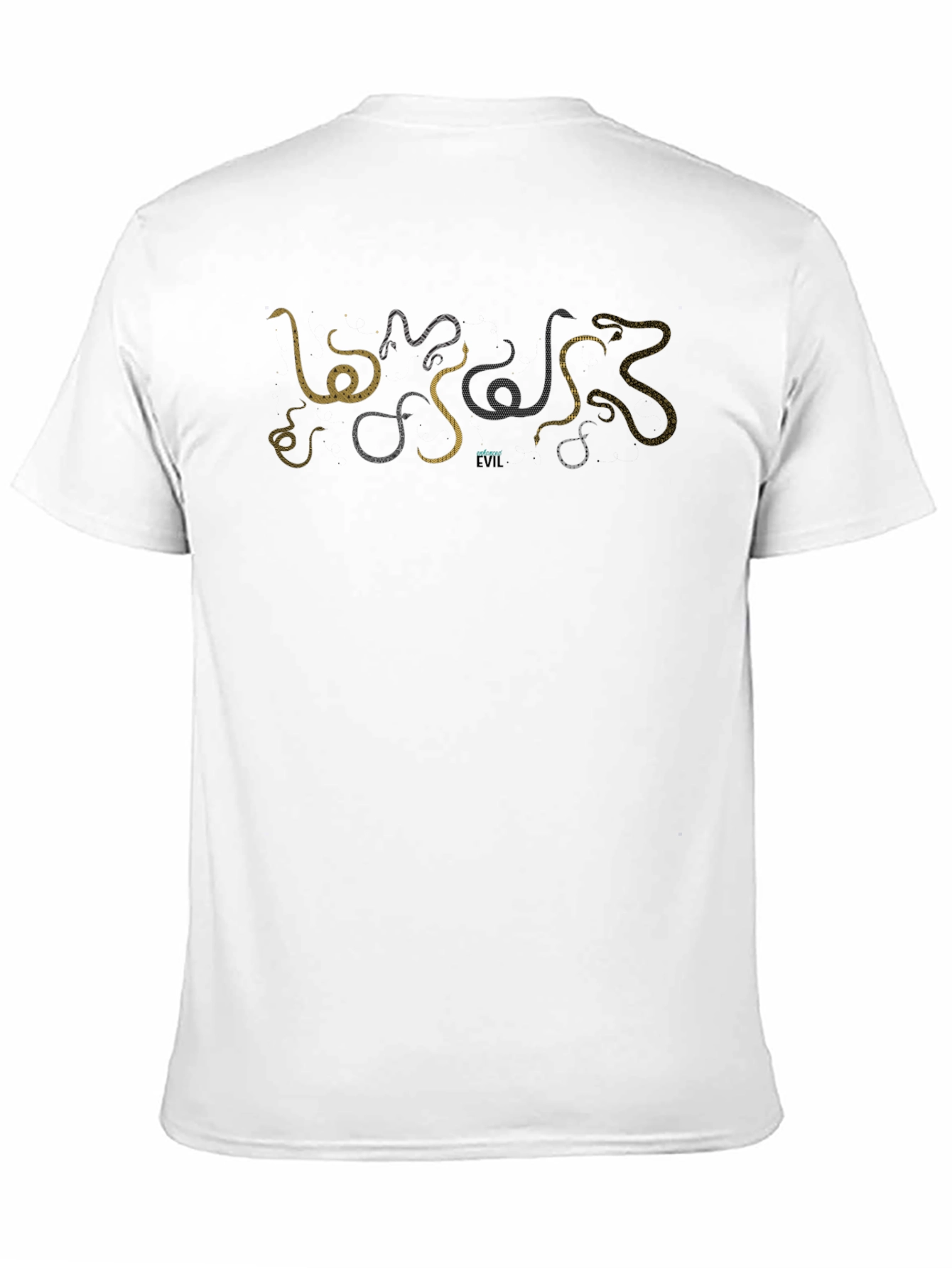 Snakes of Evil Black Graphic Tee