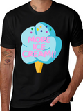 More Ice Cream Graphic T-Shirt