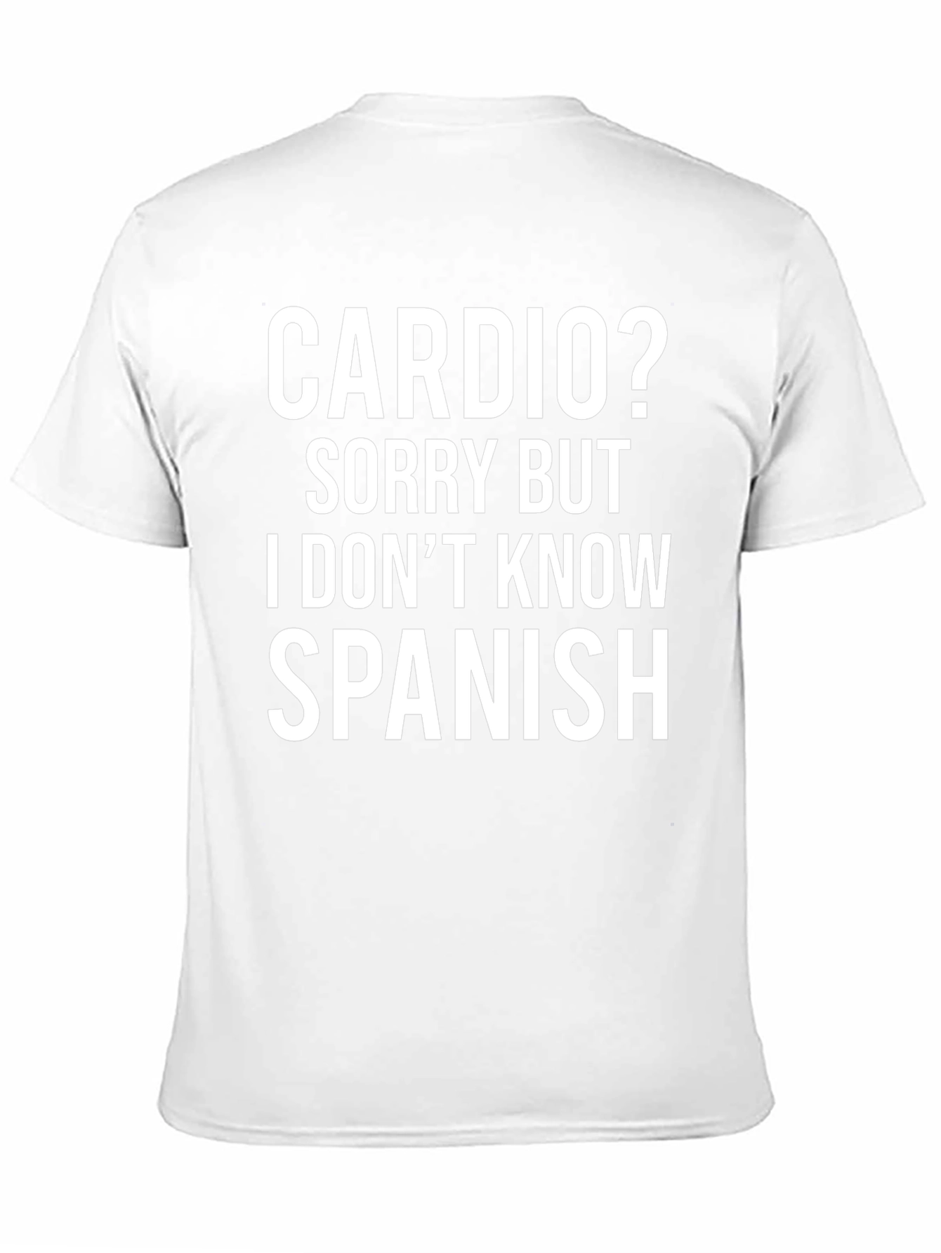 Funny Cardio? Spanish T-Shirt