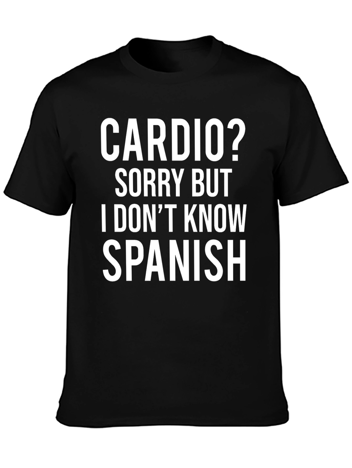 Funny Cardio? Spanish T-Shirt