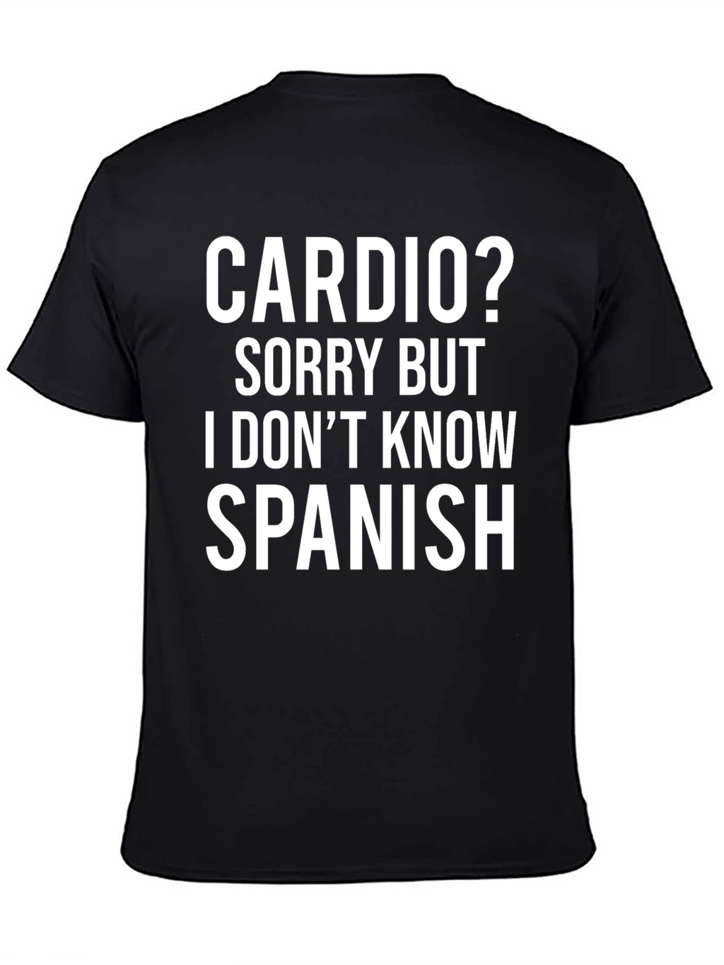 Funny Cardio? Spanish T-Shirt