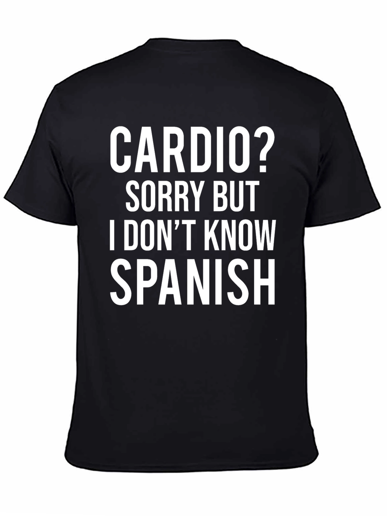 Funny Cardio? Spanish T-Shirt