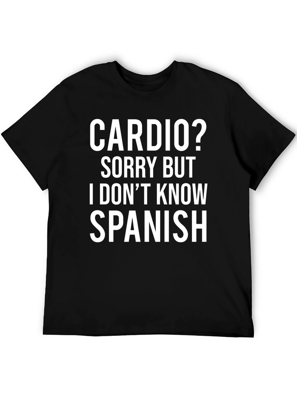 Funny Cardio? Spanish T-Shirt