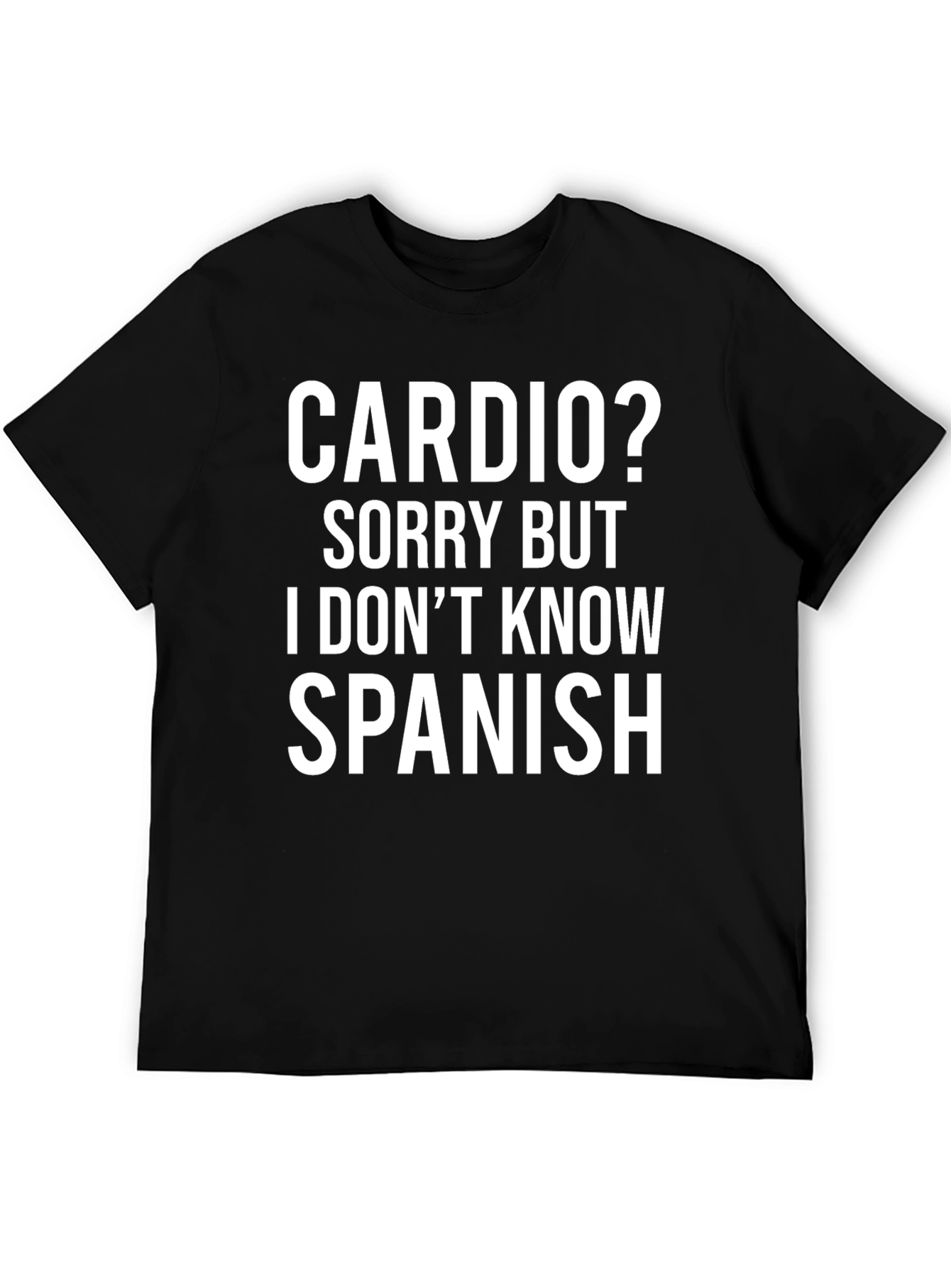 Funny Cardio? Spanish T-Shirt