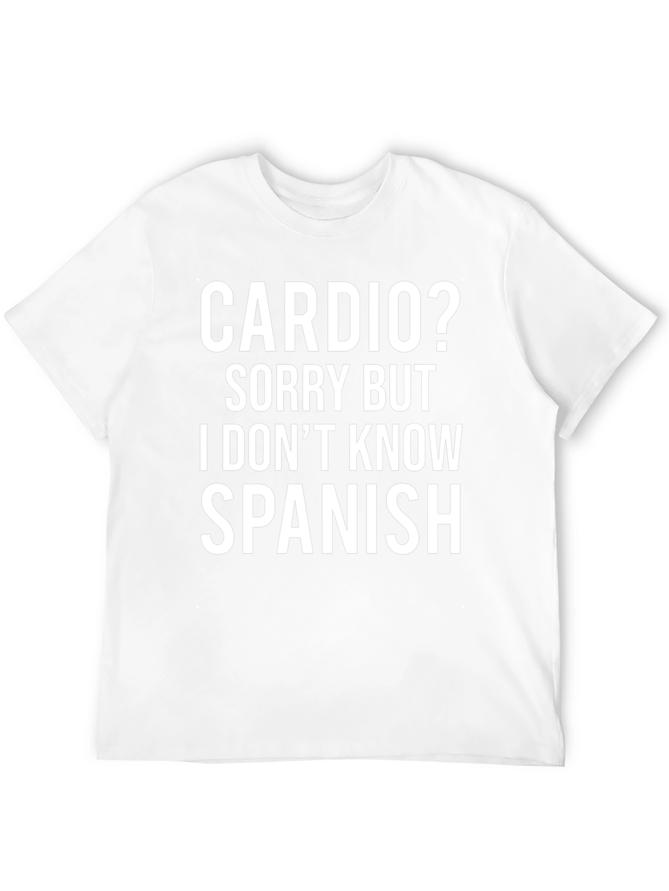 Funny Cardio? Spanish T-Shirt