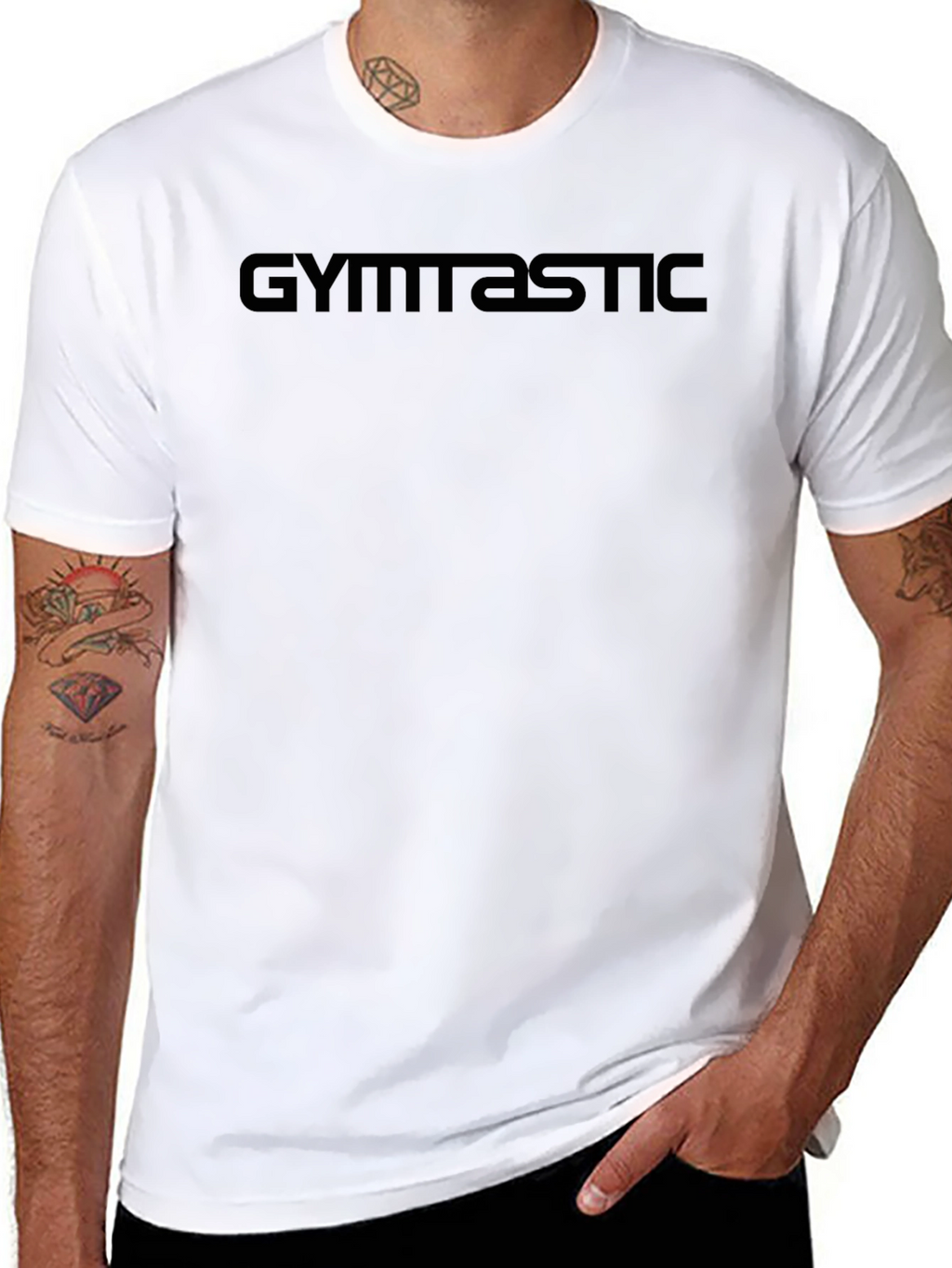Gymnastic T-Shirt - Sleek Black Design