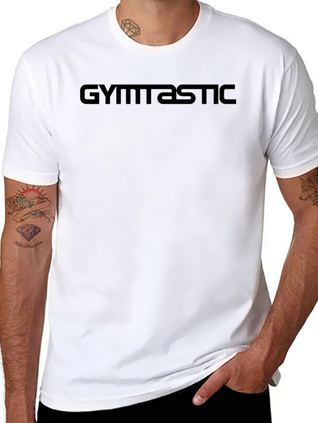 Gymnastic T-Shirt - Sleek Black Design