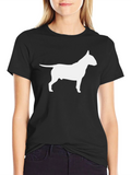 Bull Terrier Silhouette T-Shirt