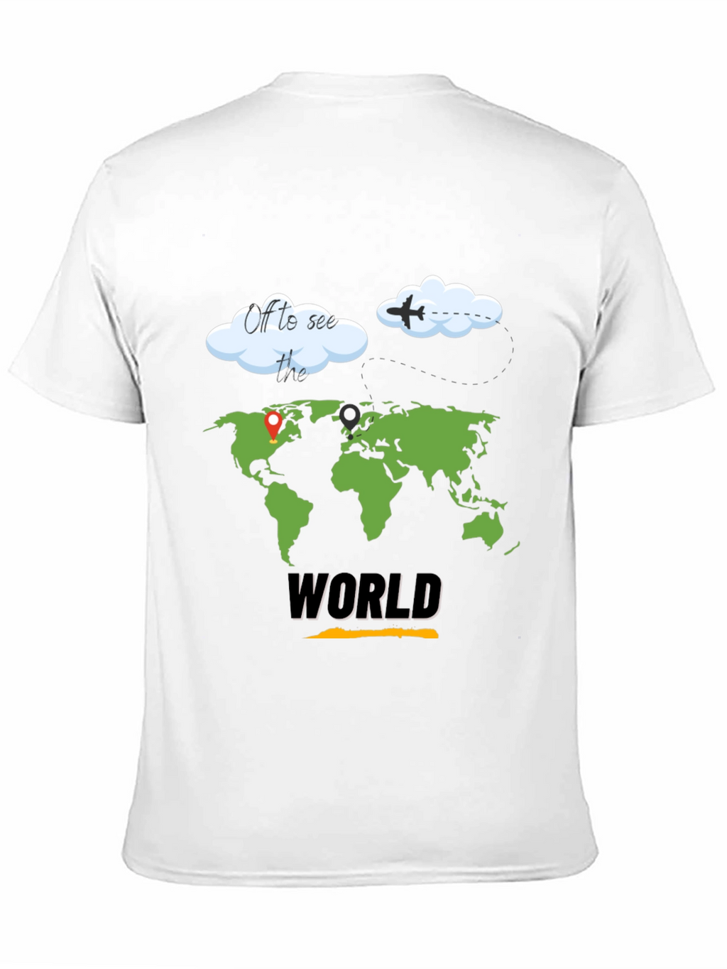 World Travel T-Shirt - Adventure Awaits!