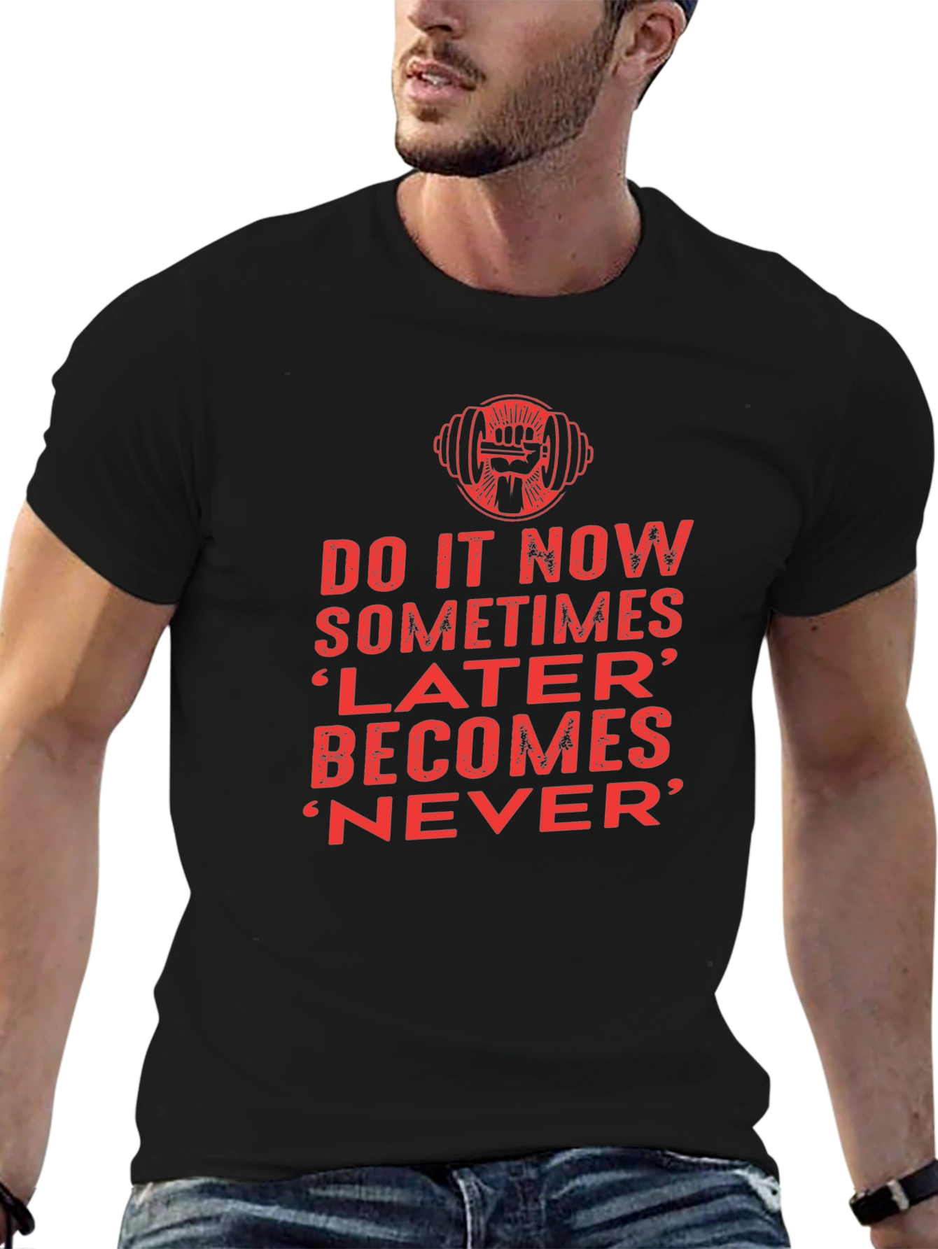 Motivational Gym T-Shirt - Do It Now