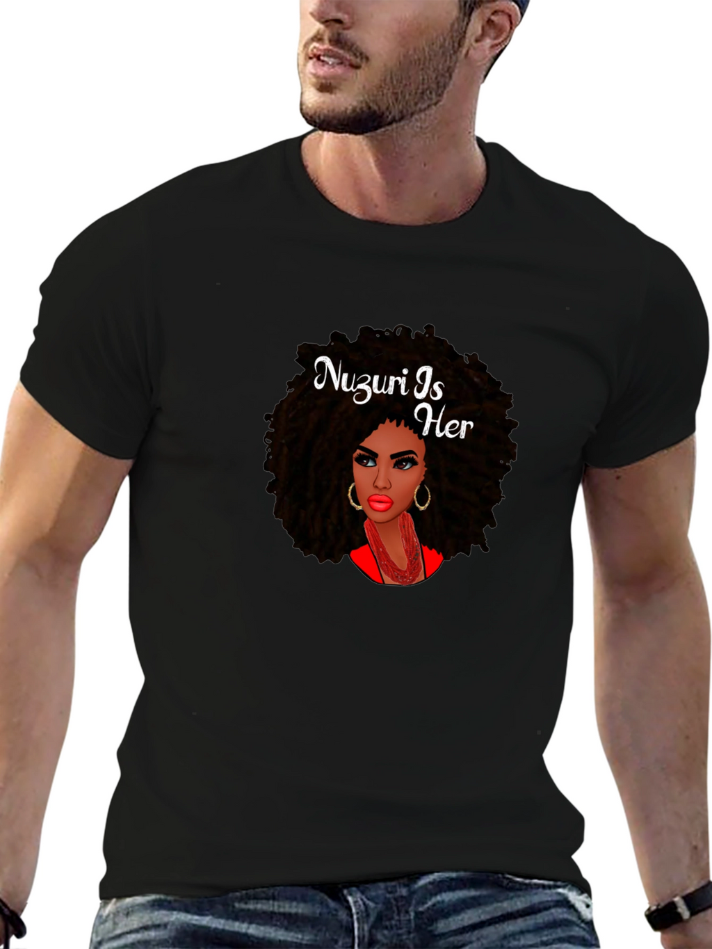 Nuzuri Is Her T-Shirt - Afrocentric Fashion