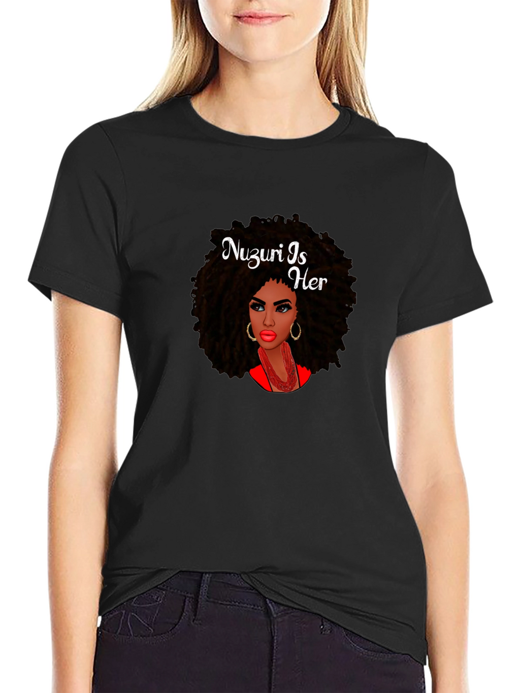 Nuzuri Is Her T-Shirt - Afrocentric Fashion
