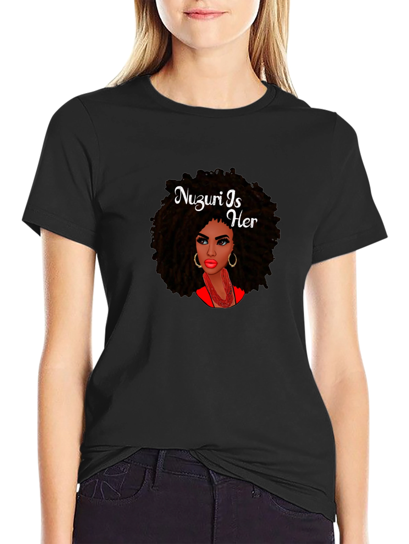 Nuzuri Is Her T-Shirt - Afrocentric Fashion