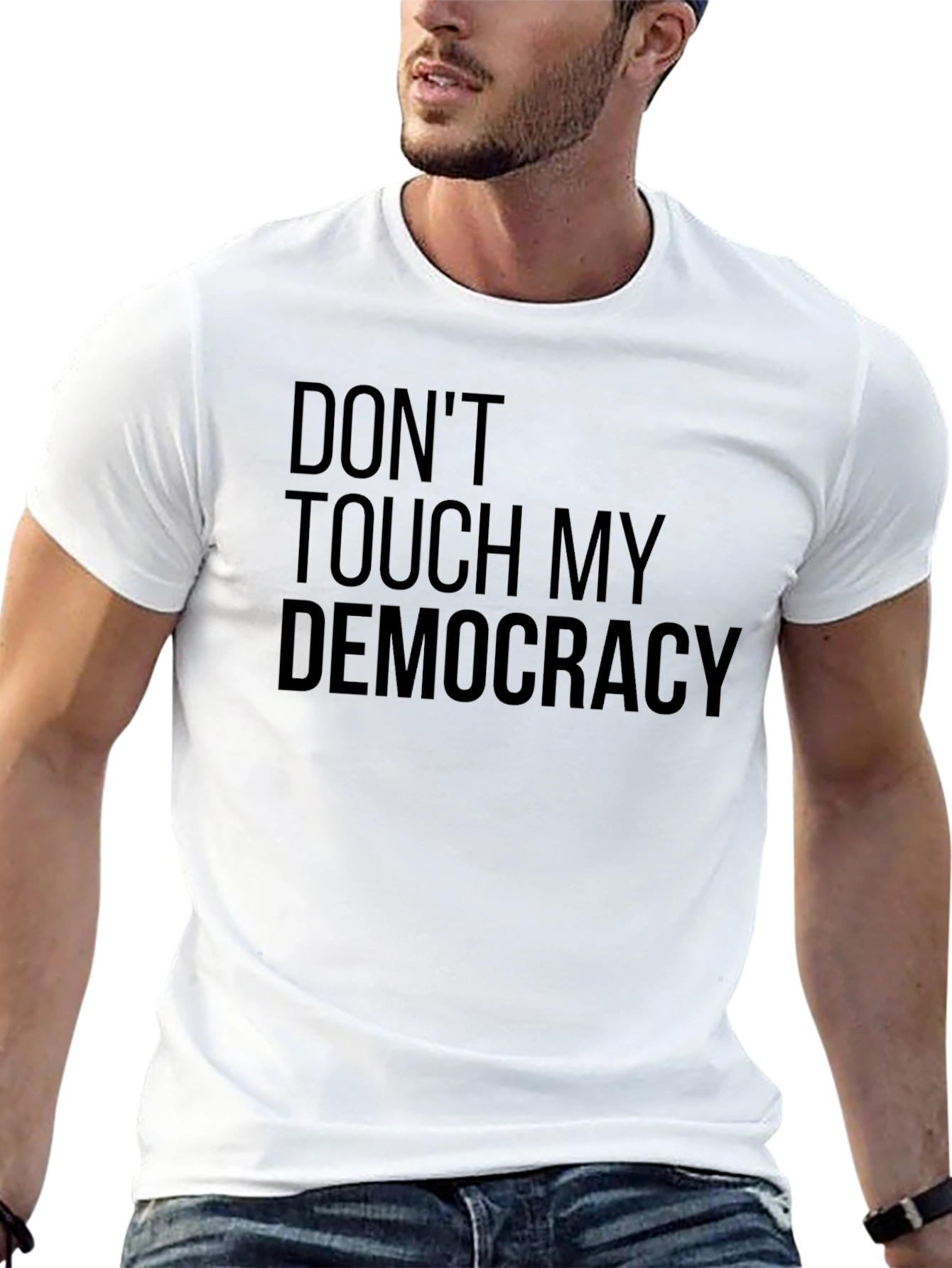 Dont Touch My Democracy Graphic Tee