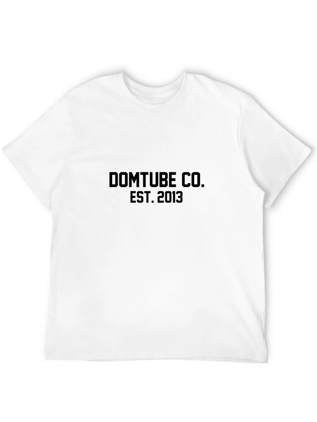 Domtube Co. Est. 2013 Black T-Shirt