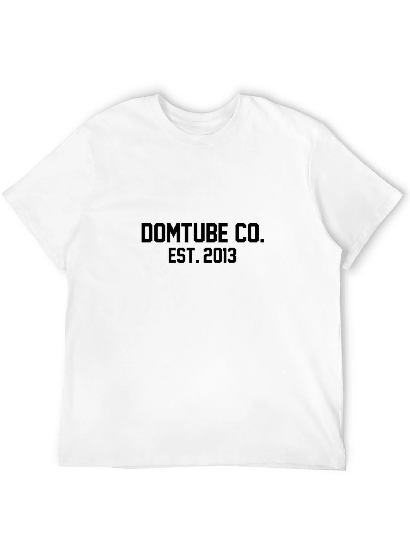 Domtube Co. Est. 2013 Black T-Shirt