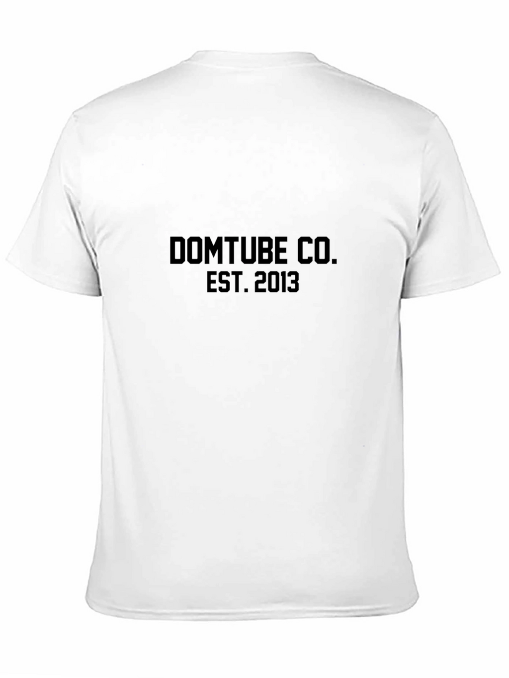Domtube Co. Est. 2013 Black T-Shirt