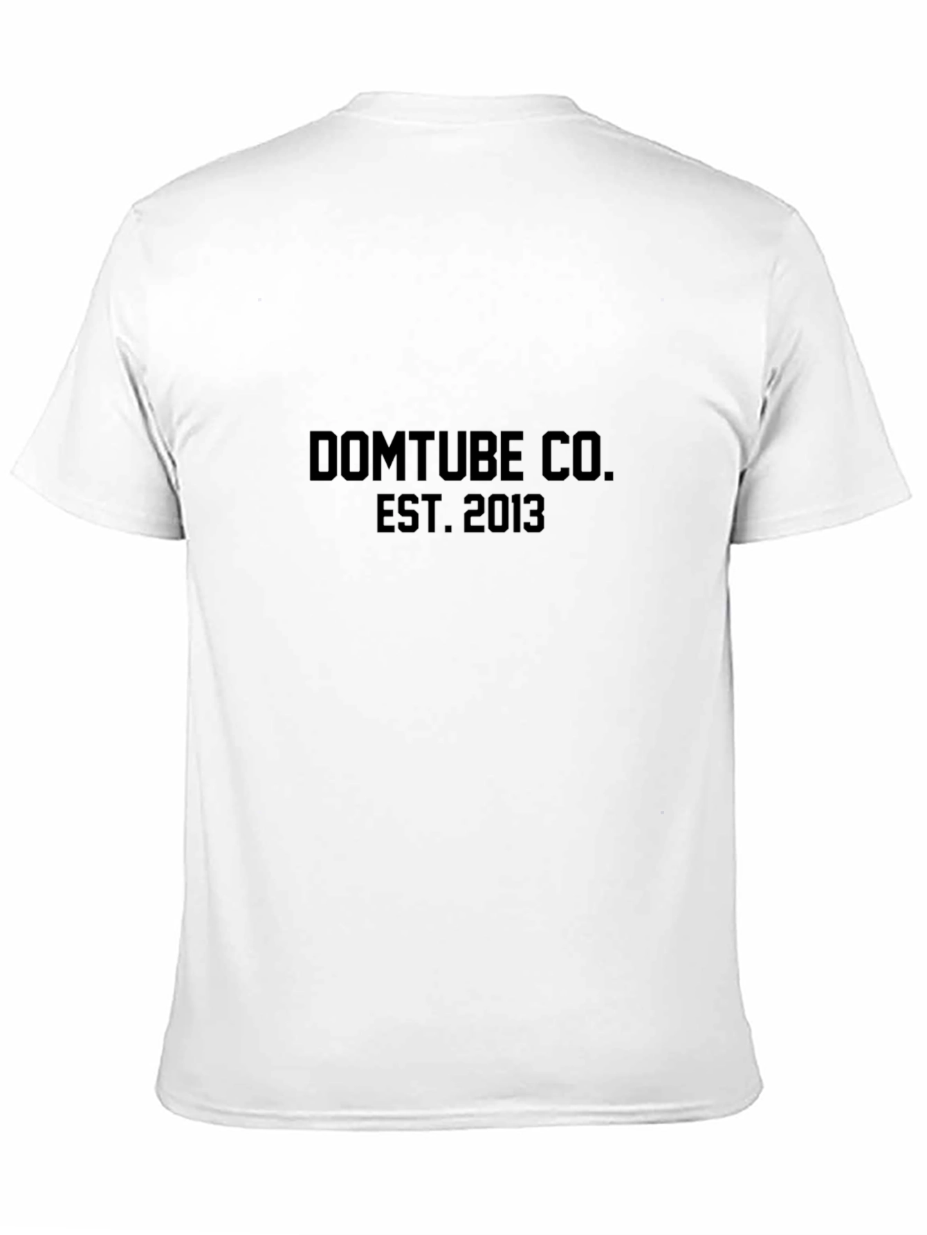 Domtube Co. Est. 2013 Black T-Shirt