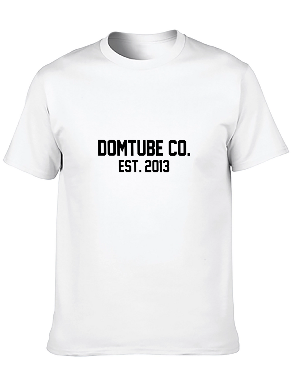 Domtube Co. Est. 2013 Black T-Shirt