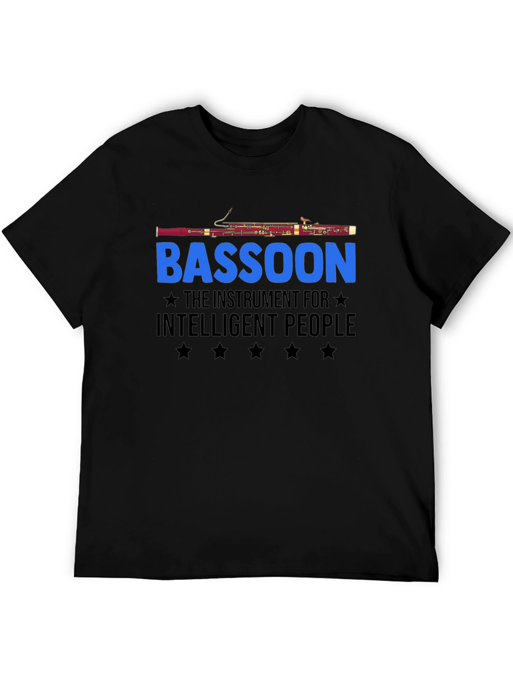 Bassoon Instrument Intelligent People T-Shirt