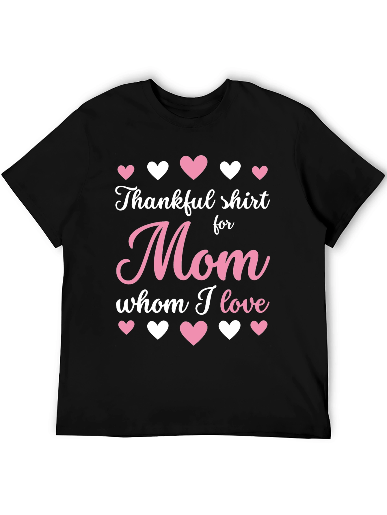 Thankful Shirt for Mom - Heart Design