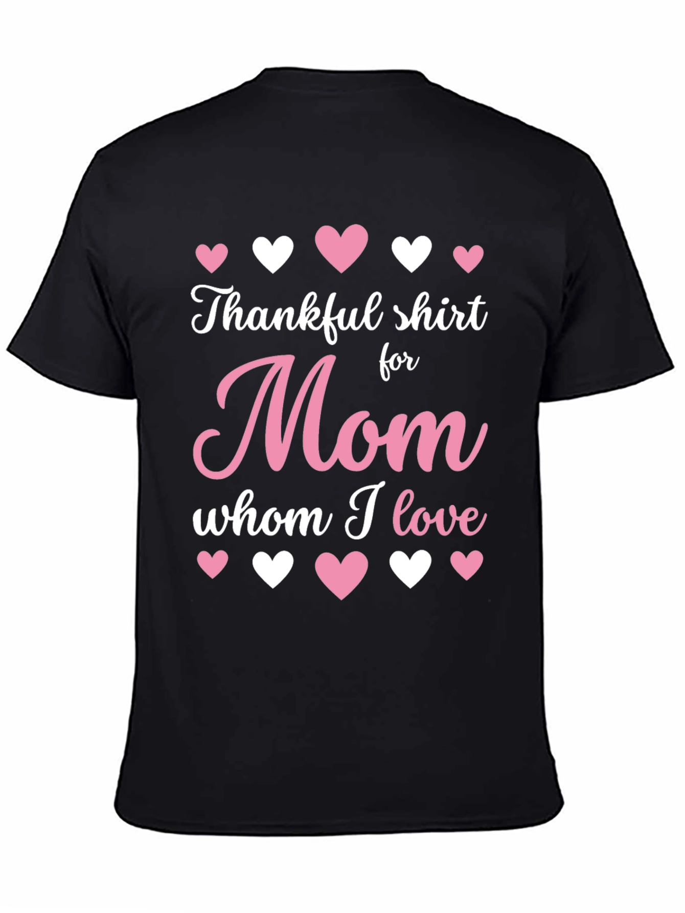 Thankful Shirt for Mom - Heart Design