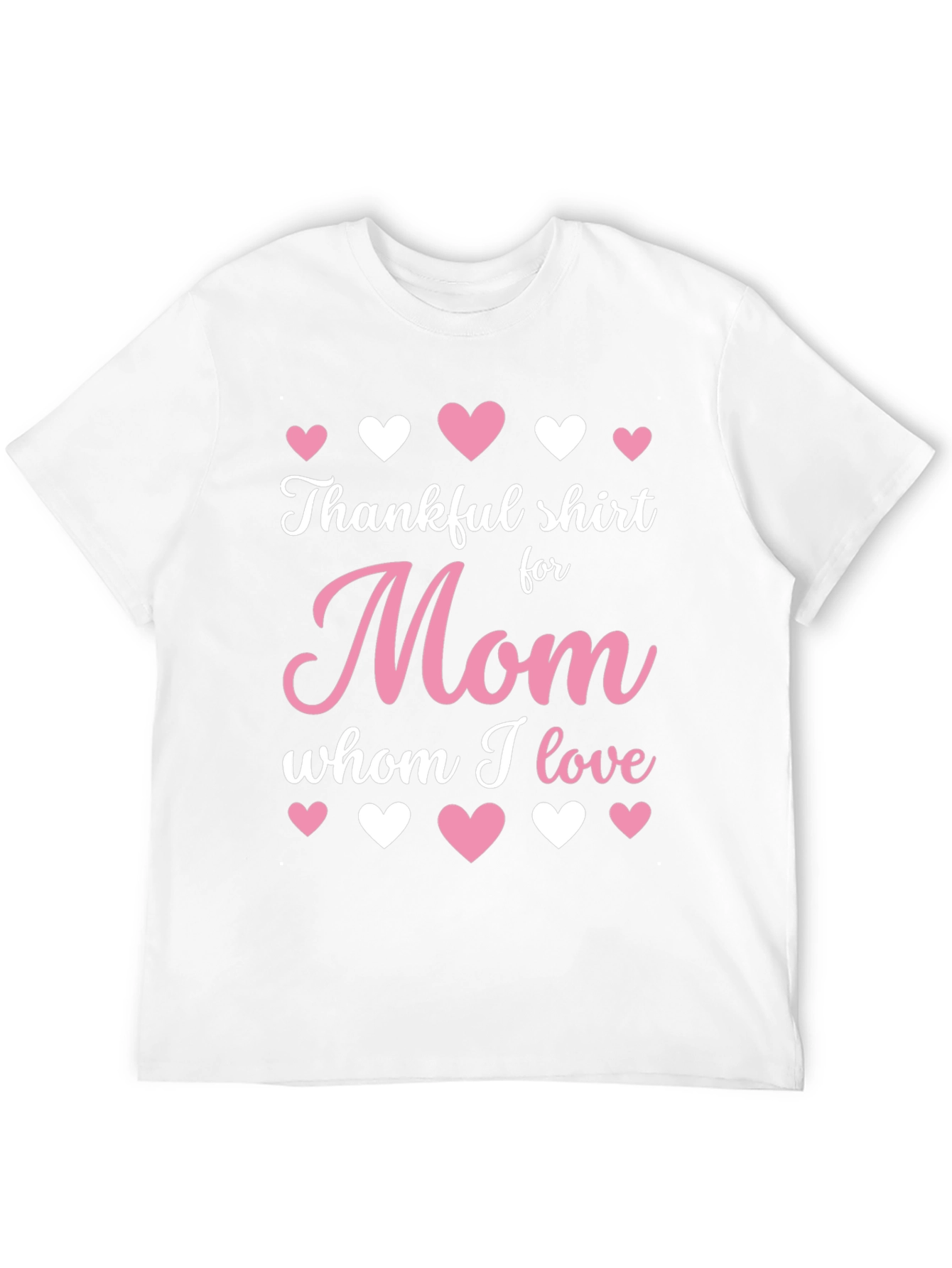 Thankful Shirt for Mom - Heart Design