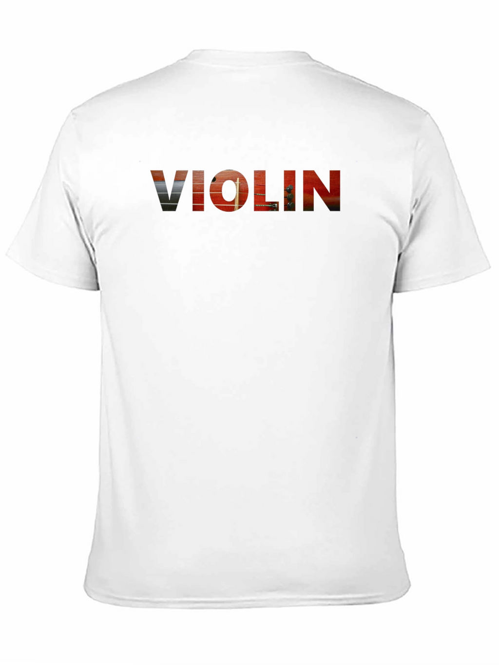Violin Graphic Tee - Musical Instrument T-Shirt