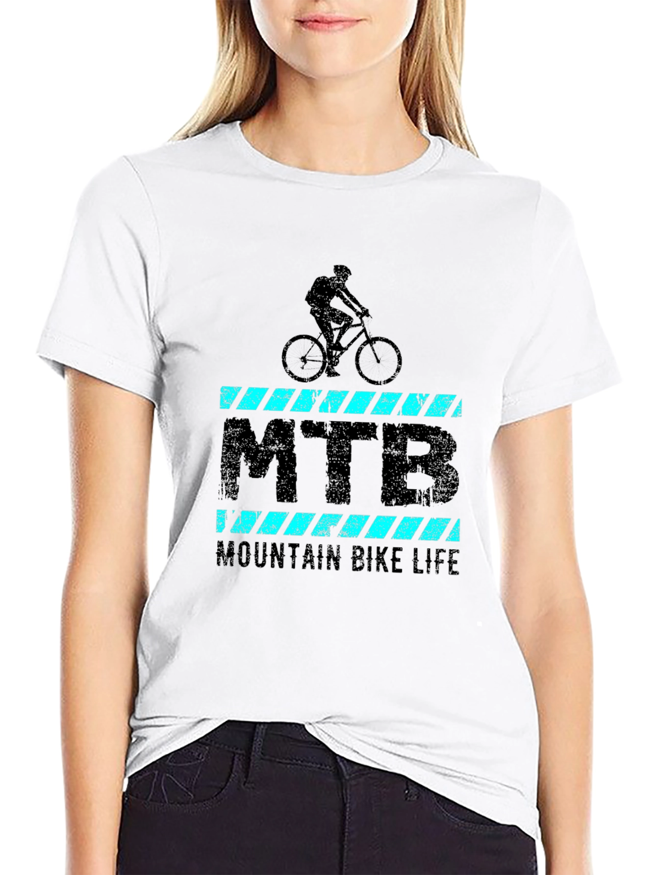 MTB Mountain Bike Life Graphic Tee