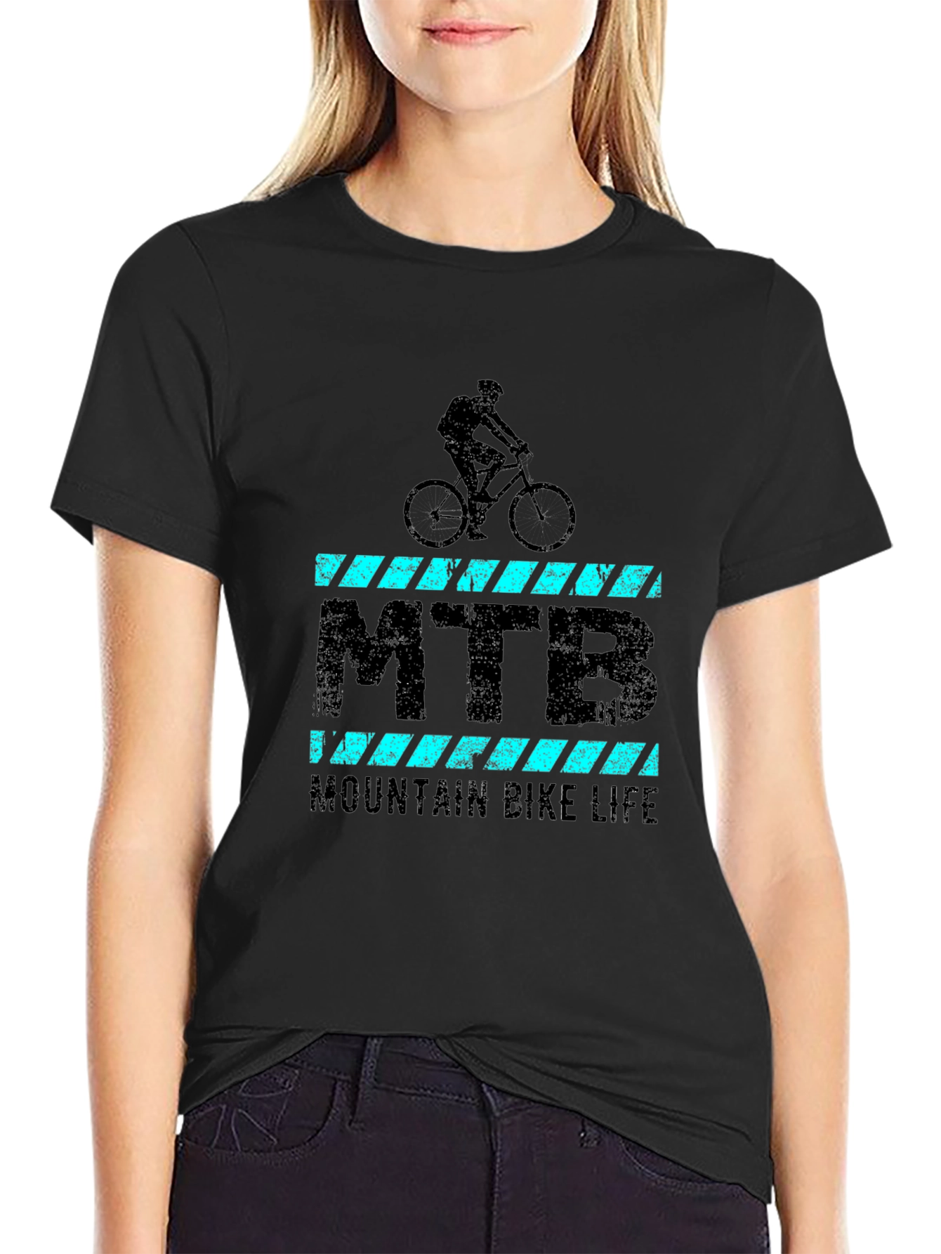 MTB Mountain Bike Life Graphic Tee