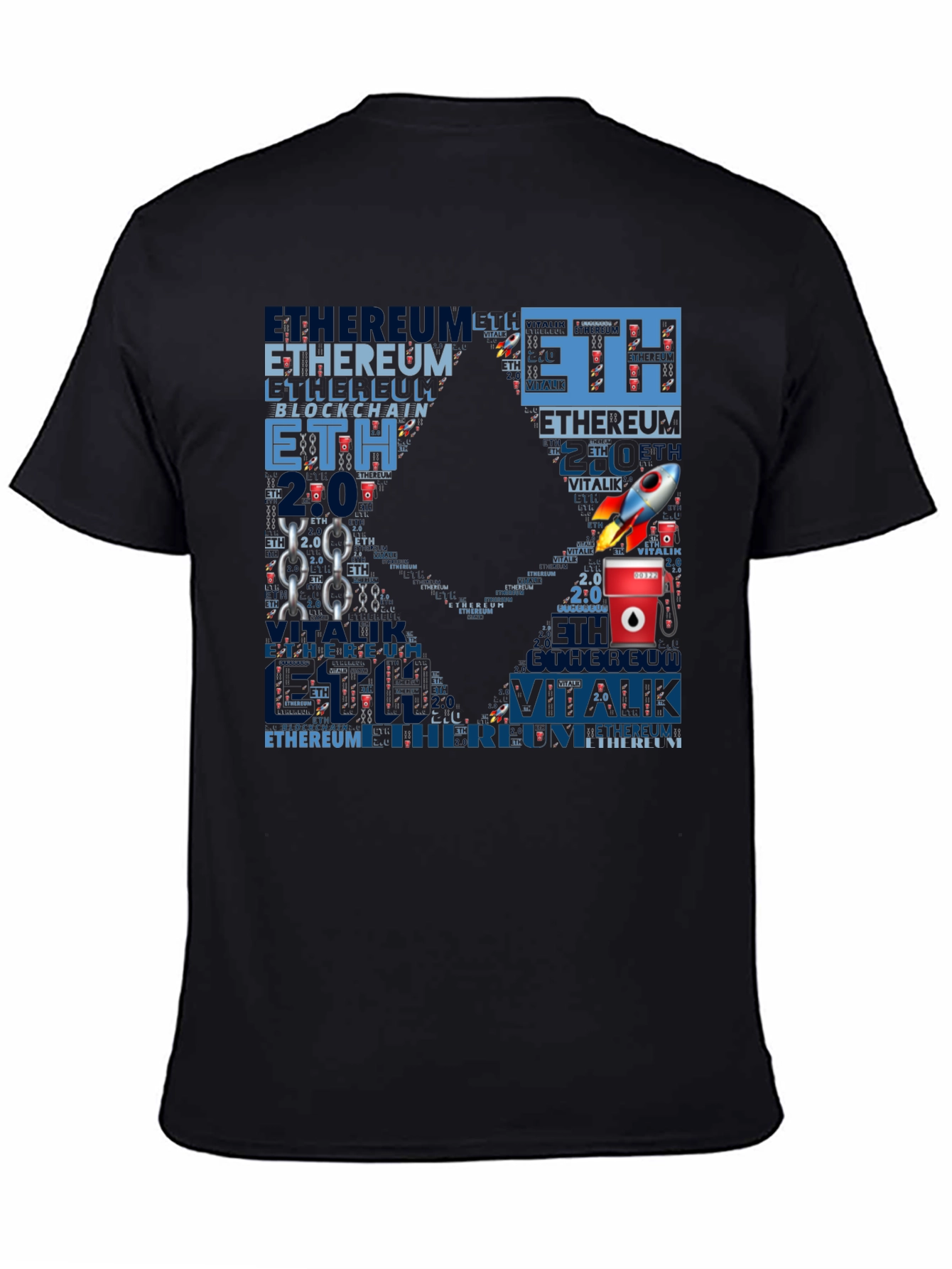 Ethereum Crypto Blockchain T-Shirt