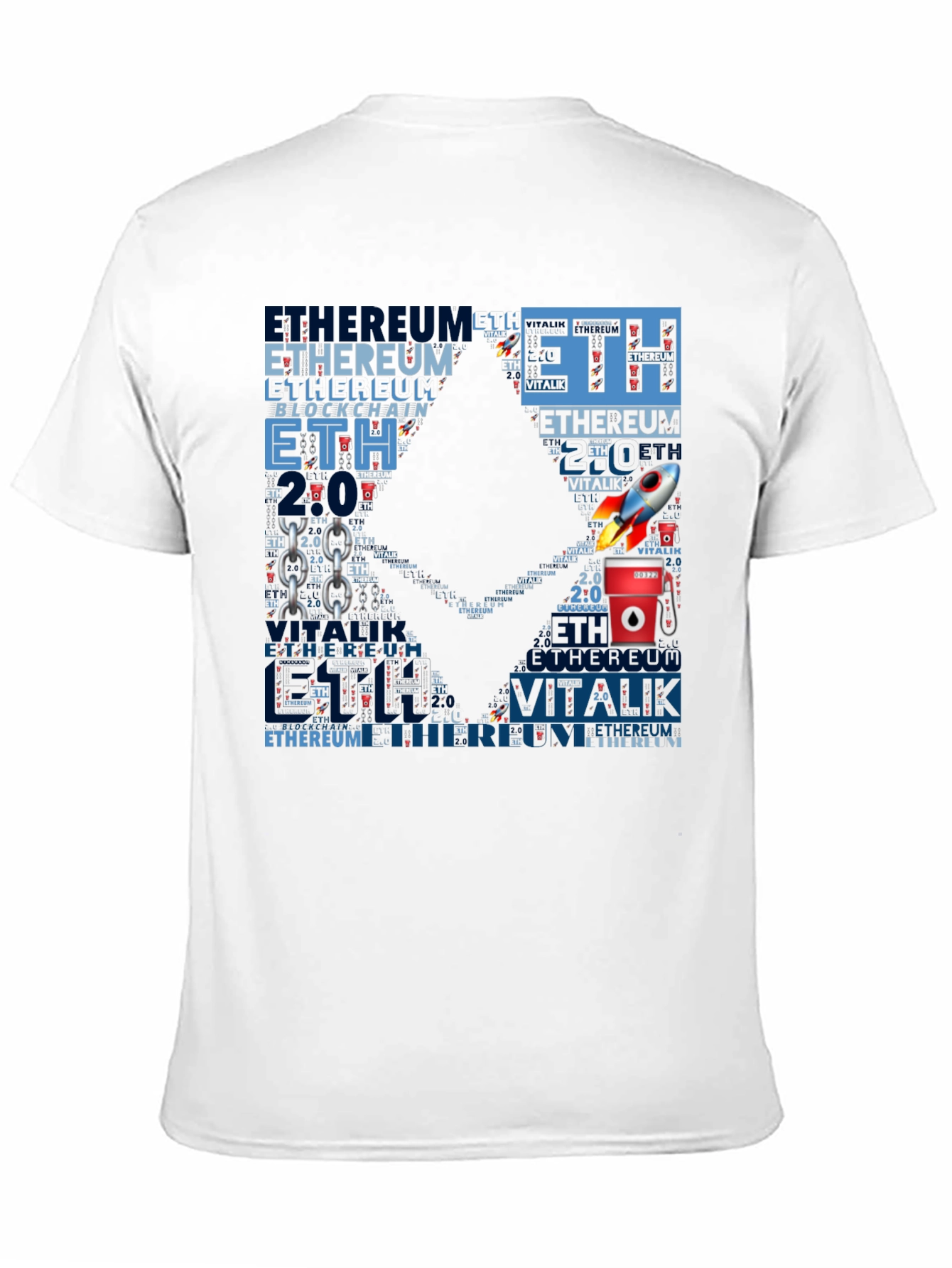 Ethereum Crypto Blockchain T-Shirt