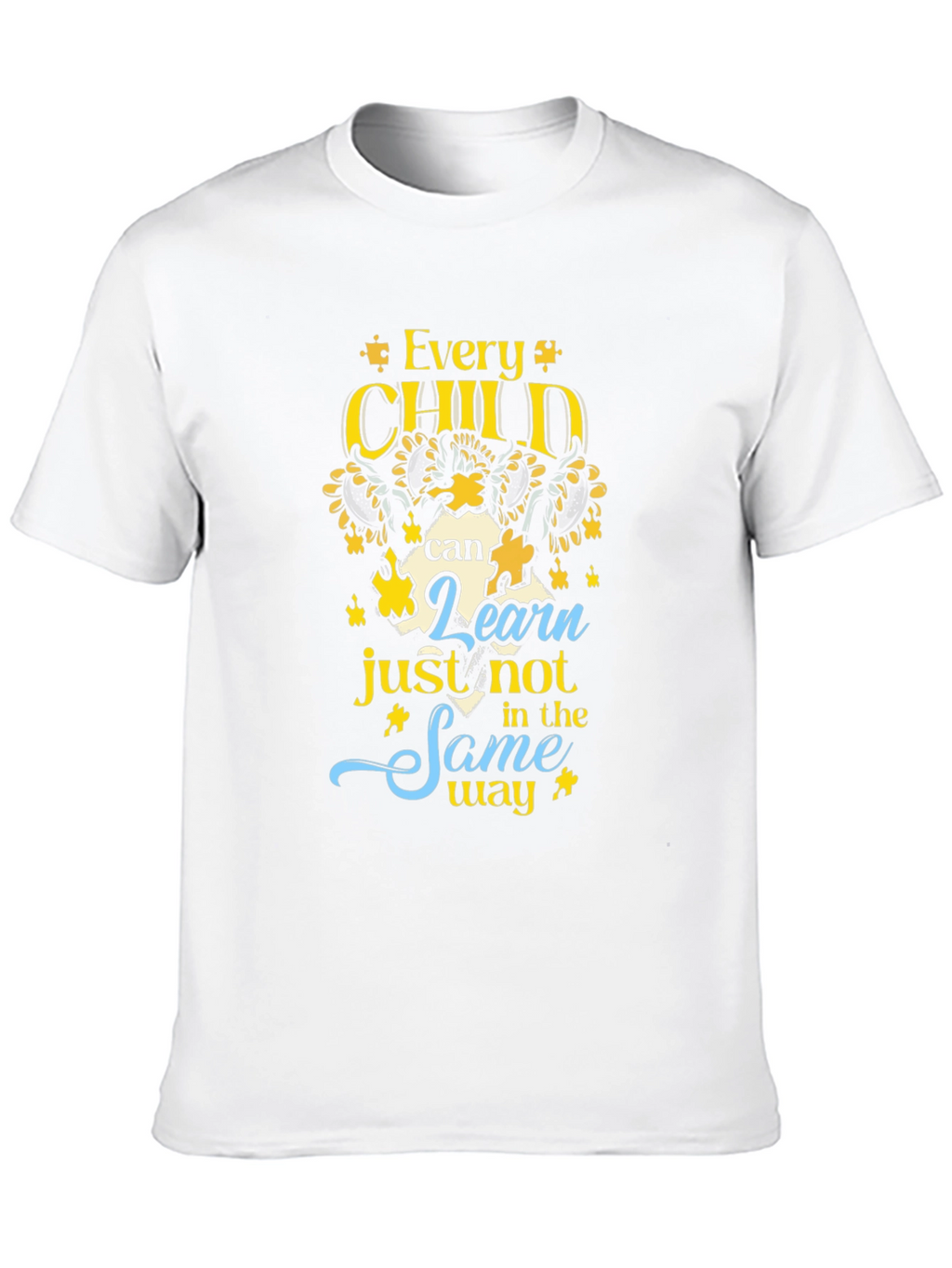 Autism Awareness T-Shirt - Every Child Can Learn