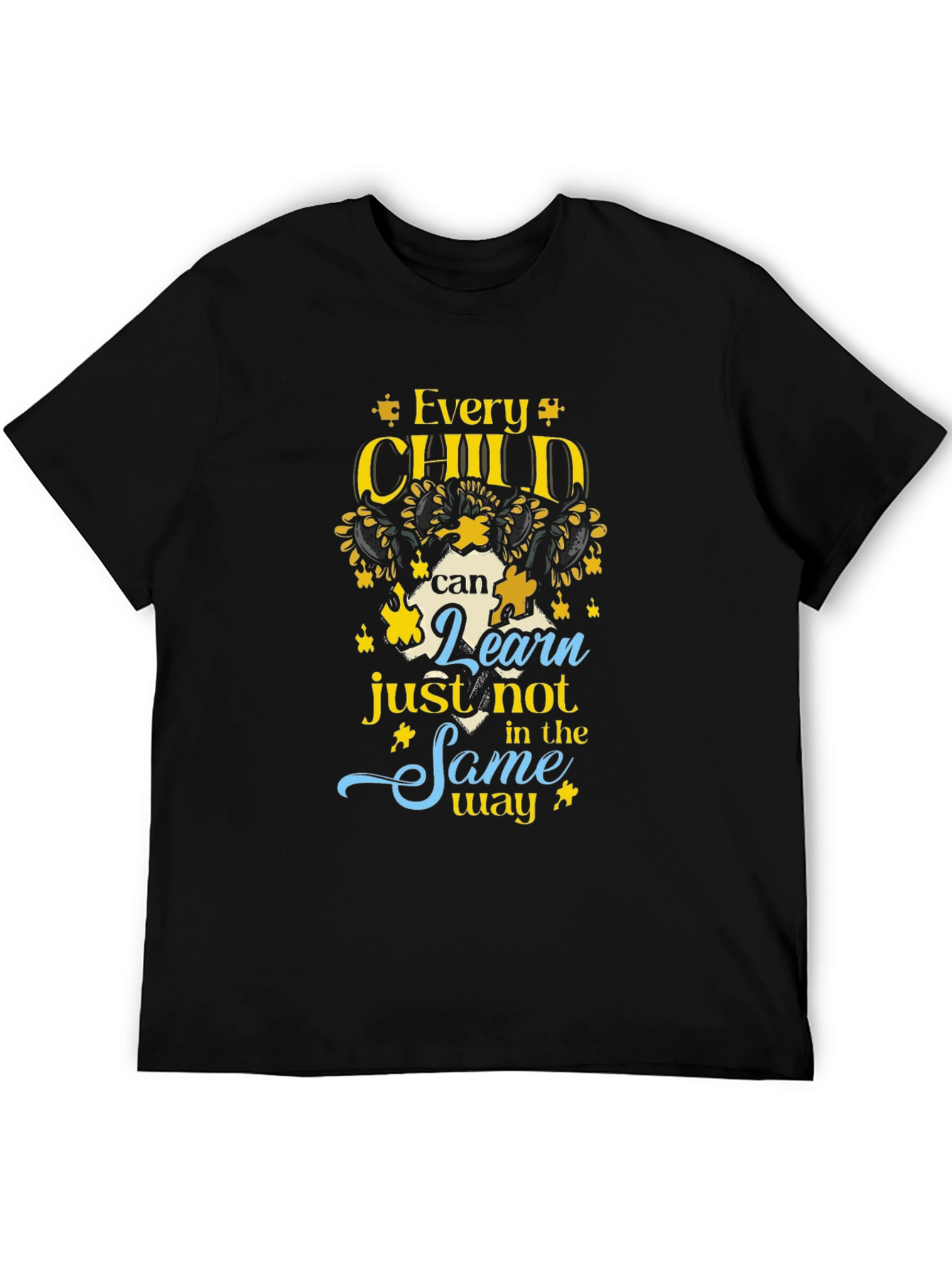 Autism Awareness T-Shirt - Every Child Can Learn